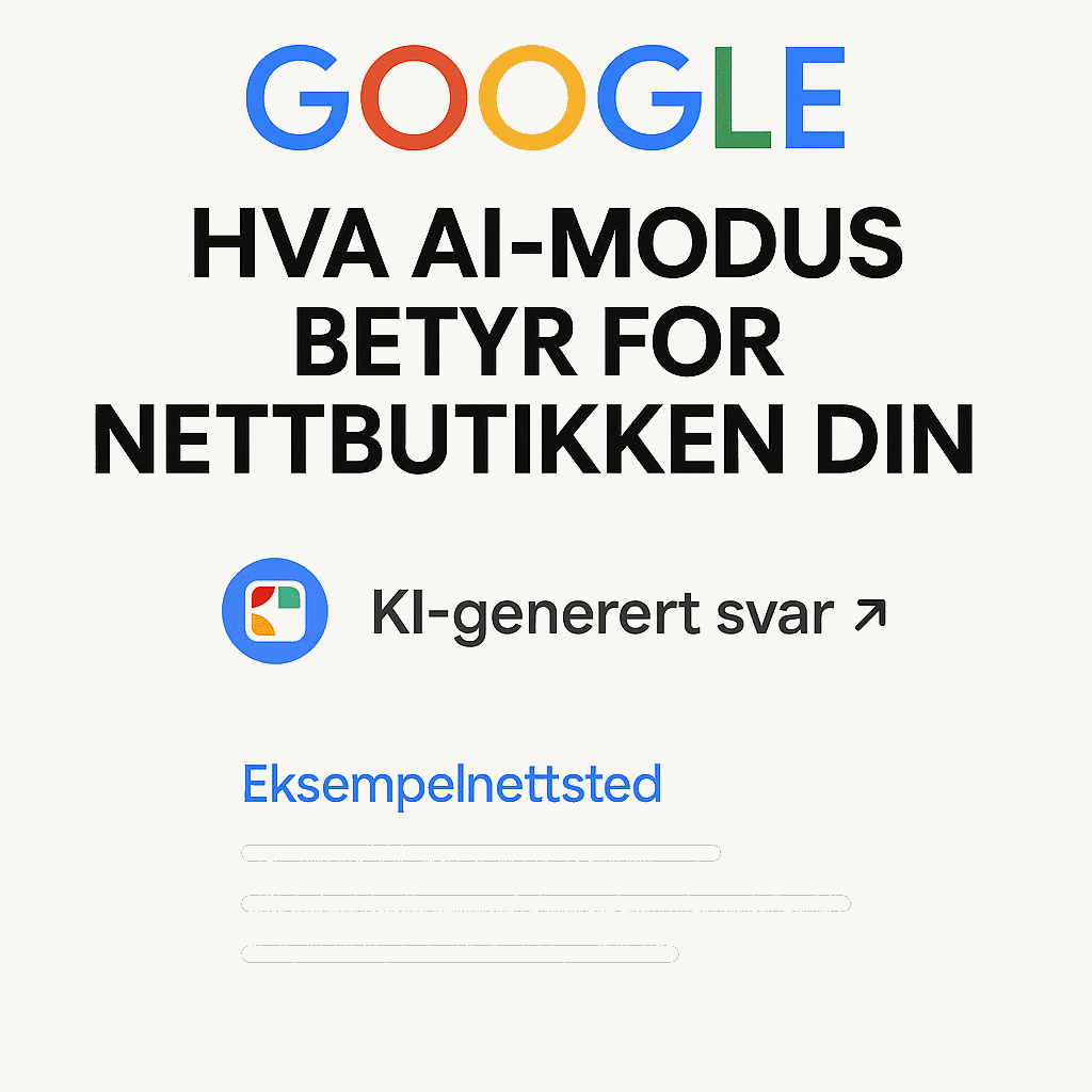 Fra rangering til sitering – den nye logikken i Google-søk