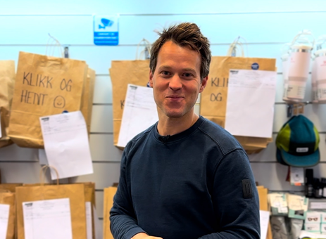 Christoffer Brekke fra Brekke Sport er svært fornøyd med responsen og servicen han får fra Digitroll
