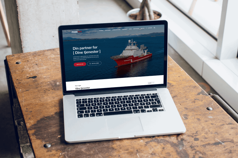 Nettsider for maritim industri