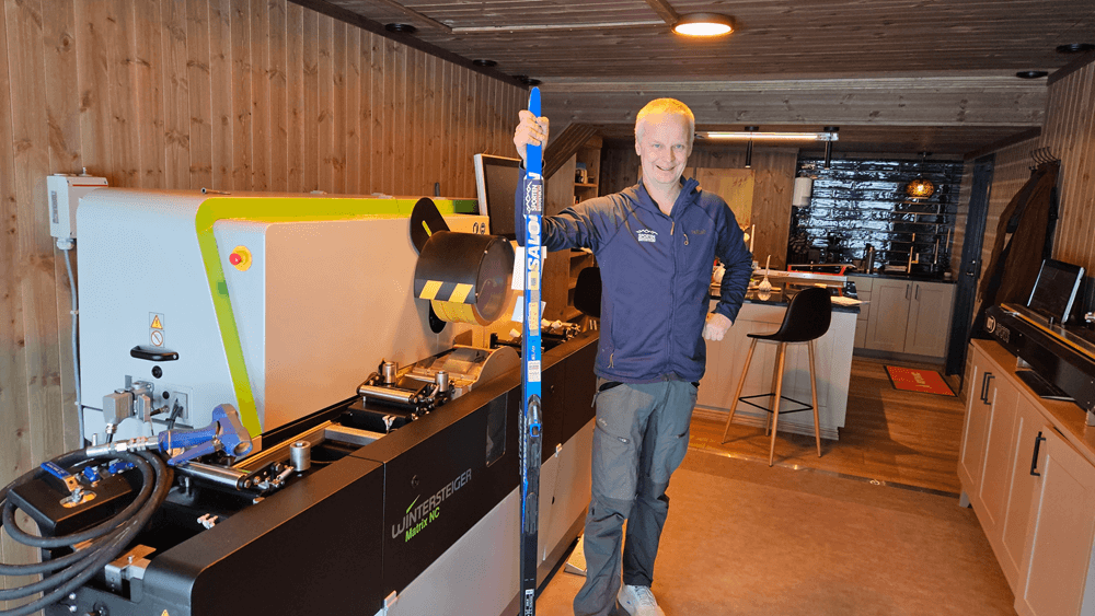 Asgeir Larsen er fornøyd med sin nye nettbutikk fra Digitroll