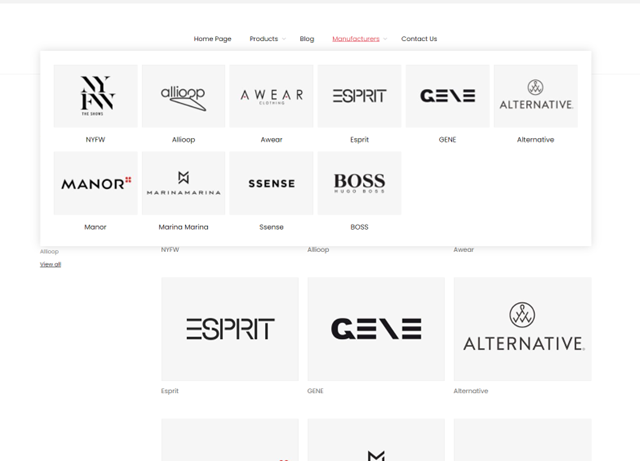 Shop by Brand modul nopCommerce