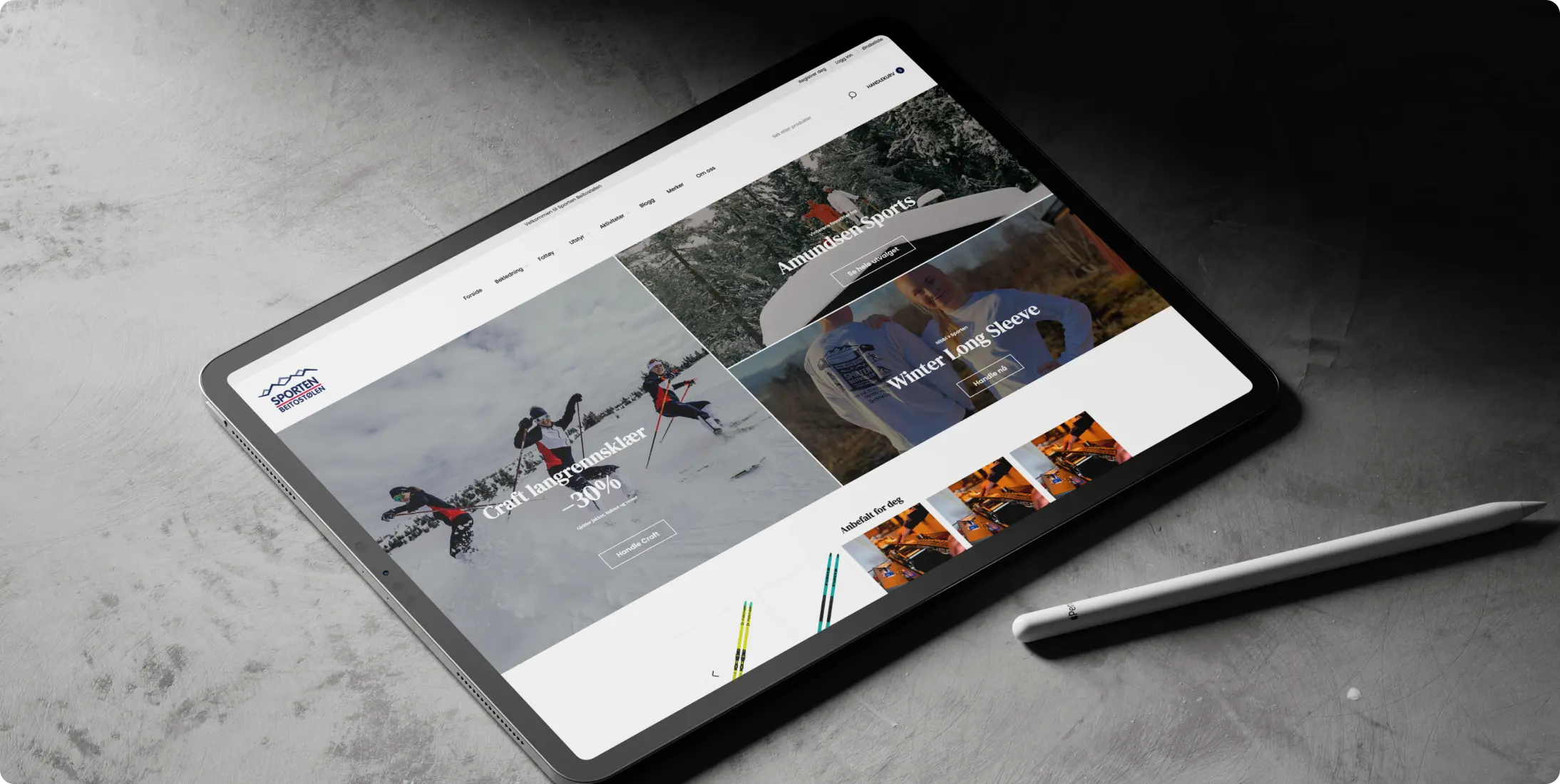 Sporten Beitostølen med suksess på nett med Digitroll som samarbeidspartner